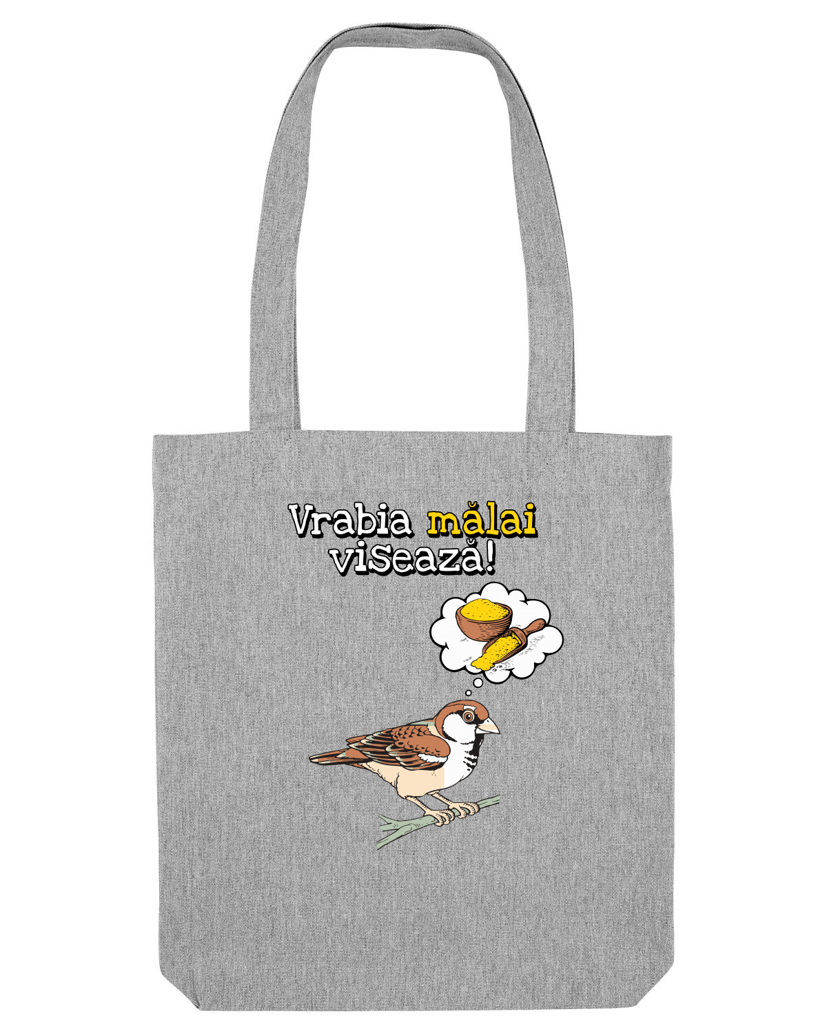 Sacoșă textilă Heather Grey