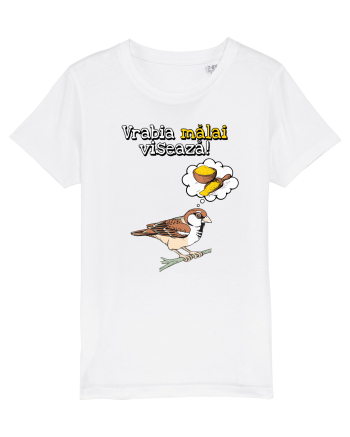 Vrabia malai viseaza! White