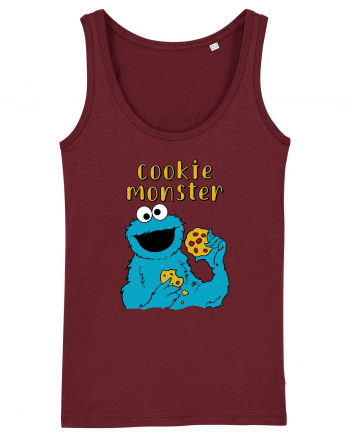 Cookie Monster Burgundy