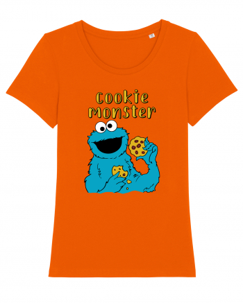 Cookie Monster Bright Orange