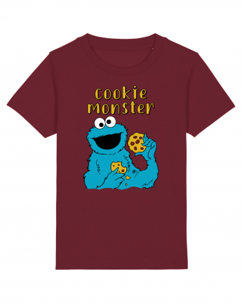 Cookie Monster Burgundy