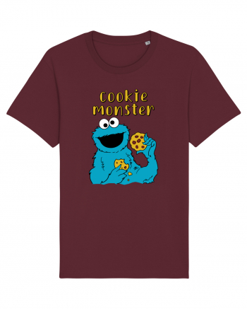 Cookie Monster Burgundy