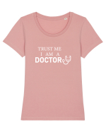 Trust me Tricou mânecă scurtă guler larg fitted Damă Expresser