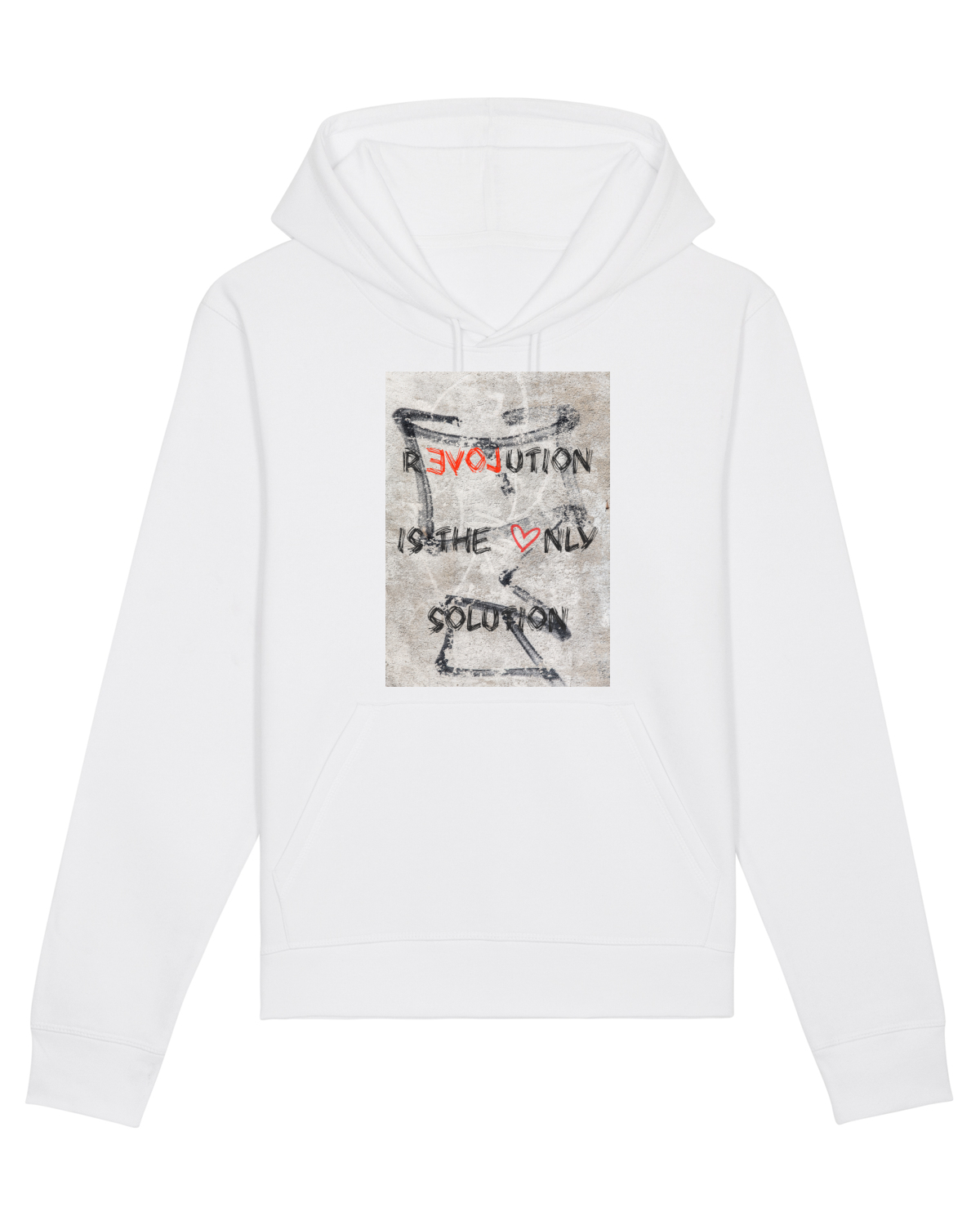 Hanorac Unisex Drummer White