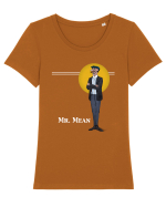 Mr. Mean Tricou mânecă scurtă guler larg fitted Damă Expresser