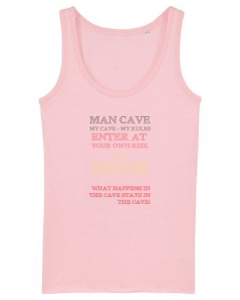 Man cave art Cotton Pink