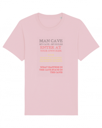 Man cave art Cotton Pink