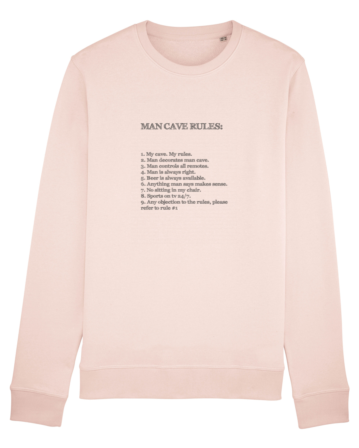 Bluză mânecă lungă Unisex Rise Candy Pink
