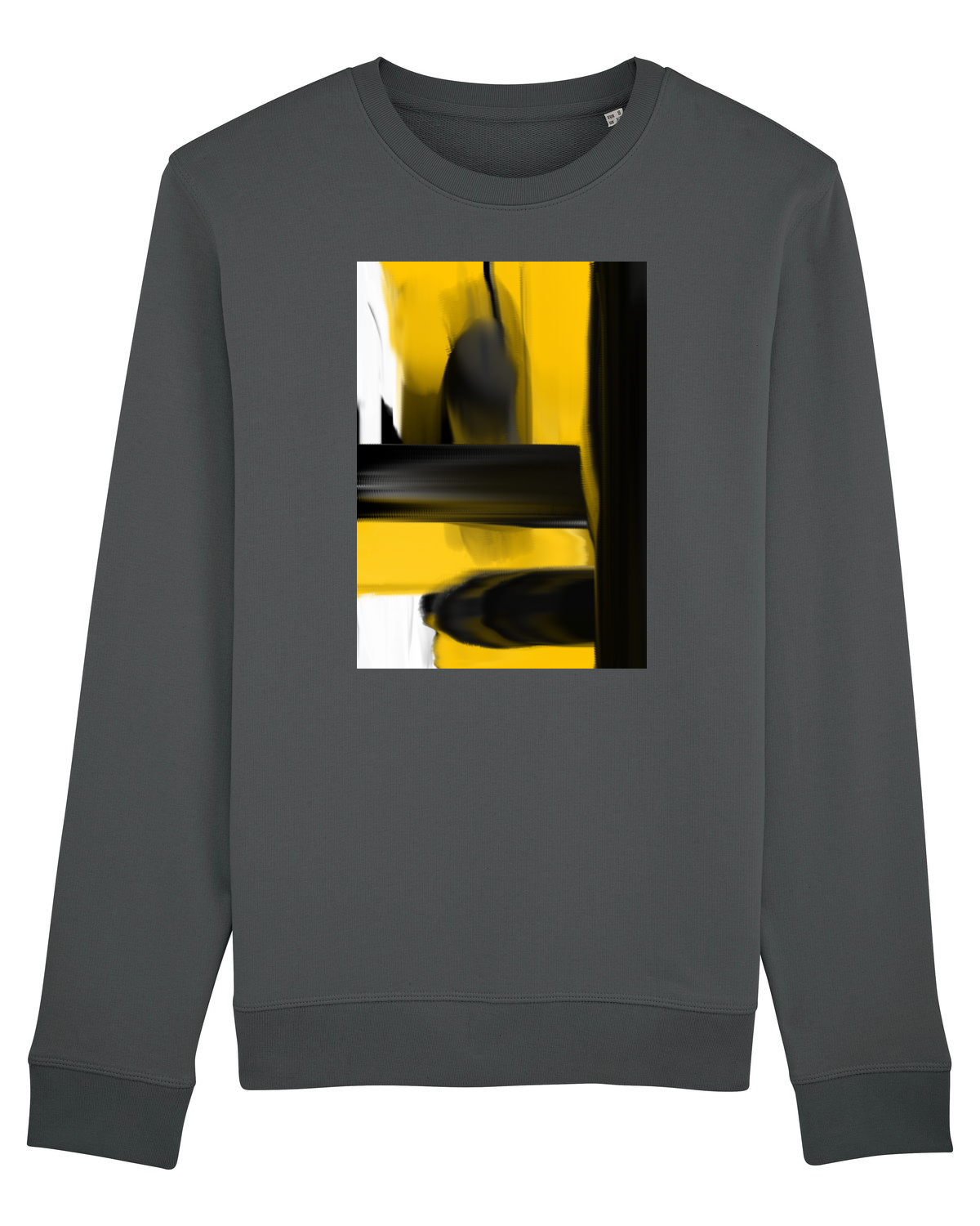 Bluză mânecă lungă Unisex Rise Anthracite
