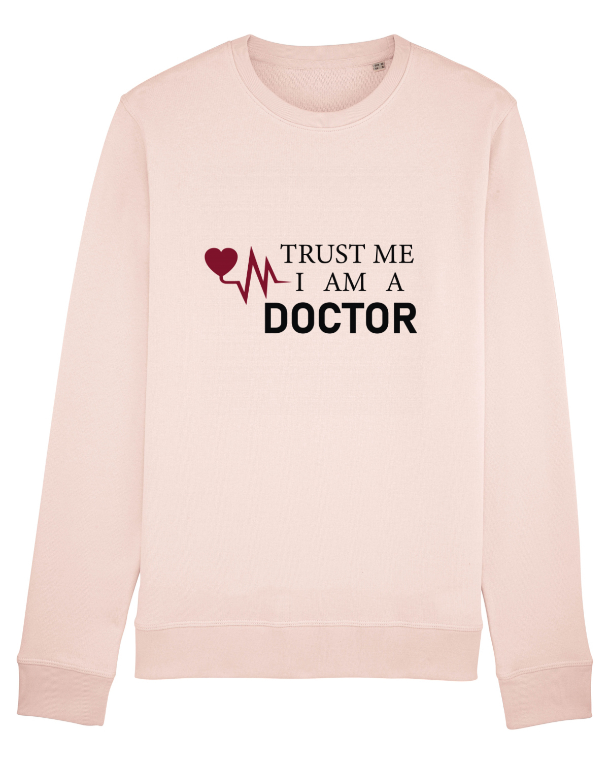 Bluză mânecă lungă Unisex Rise Candy Pink
