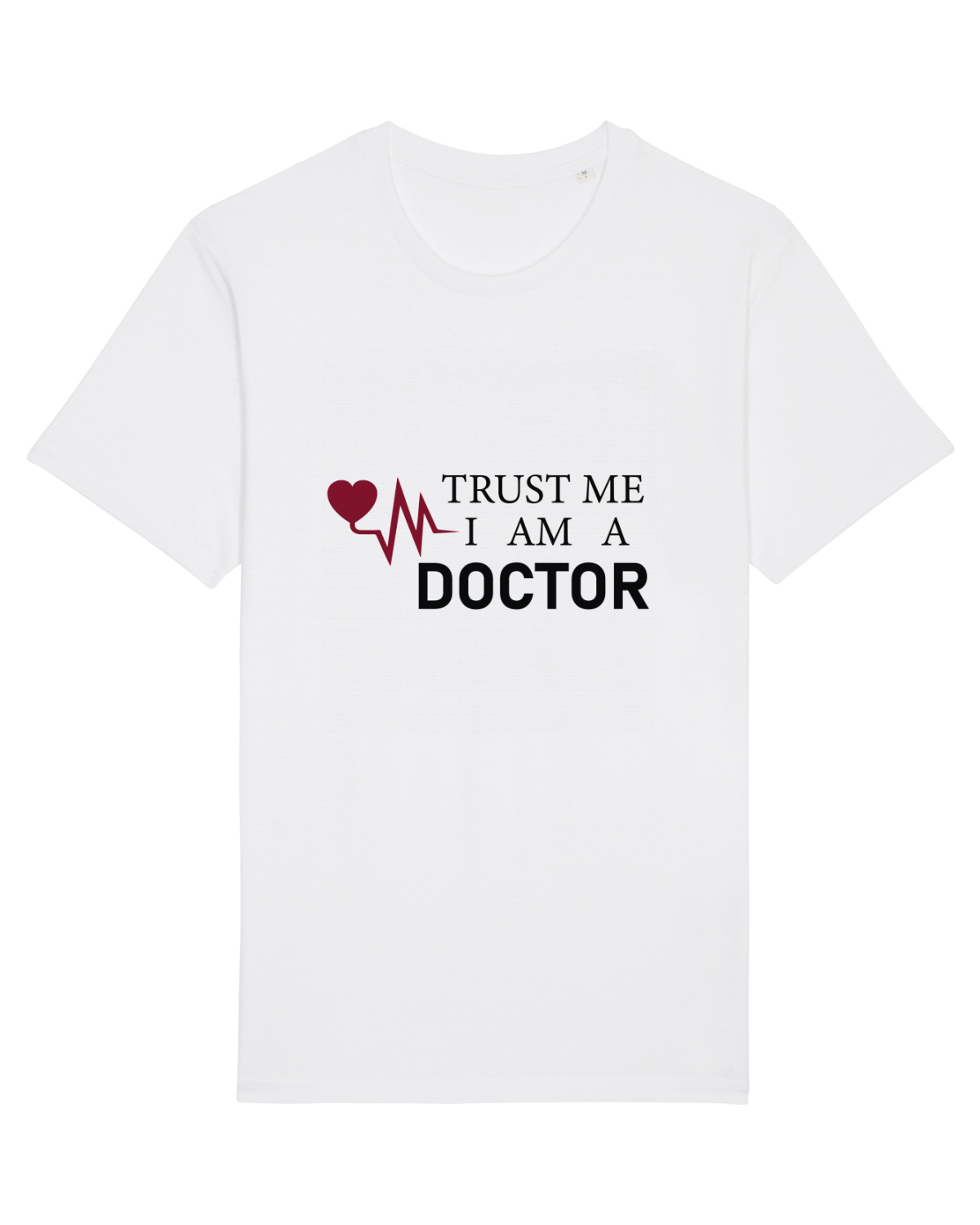 Tricou mânecă scurtă Unisex Rocker White