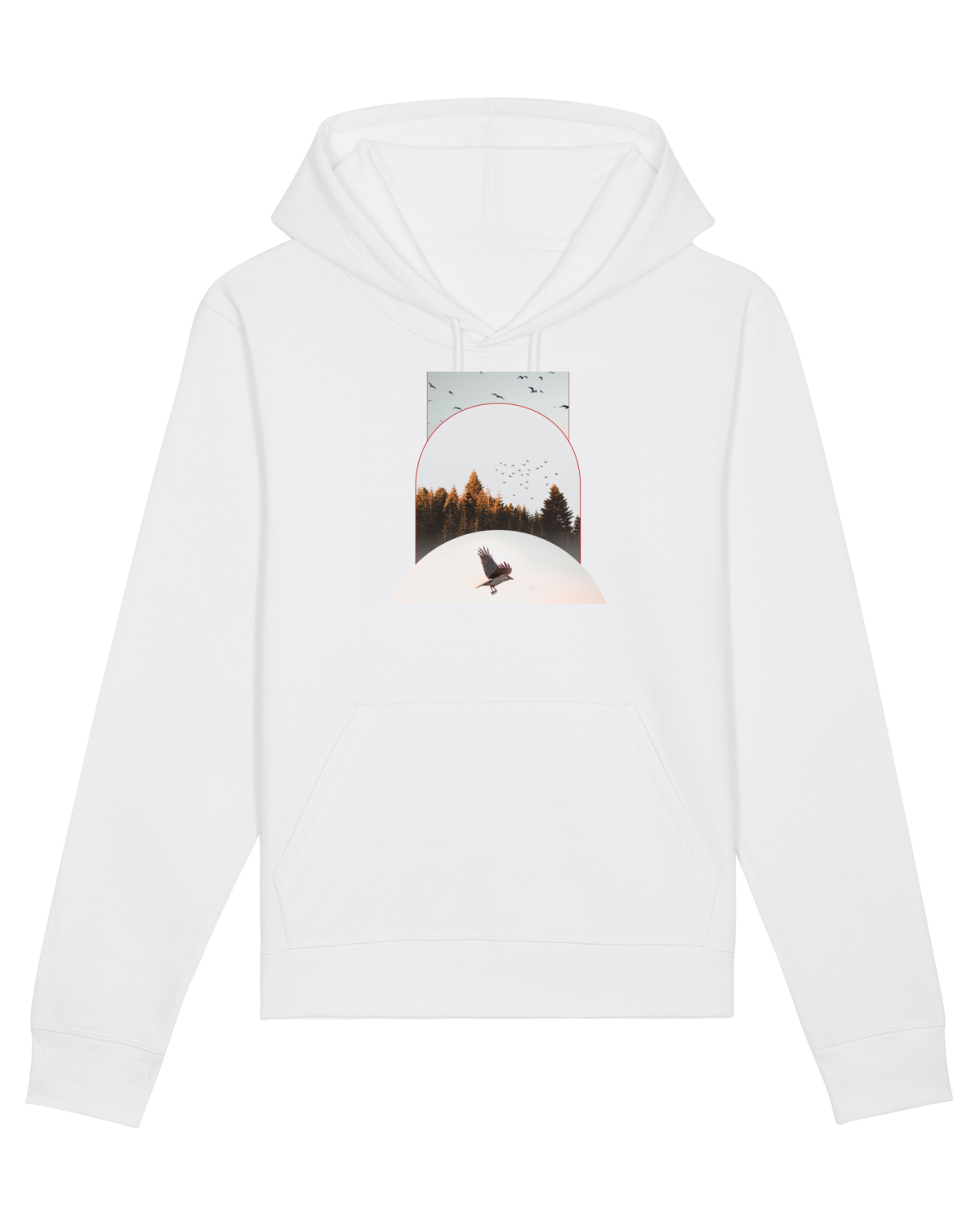Hanorac Unisex Drummer White