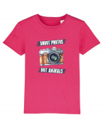 Shoot photos Tricou mânecă scurtă  Copii Mini Creator