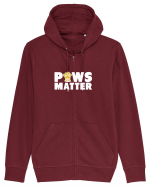 Paws Matter Hanorac cu fermoar Unisex Connector