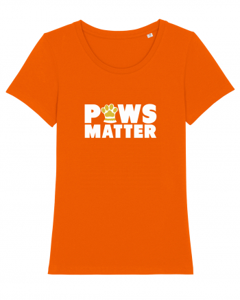 Paws Matter Bright Orange