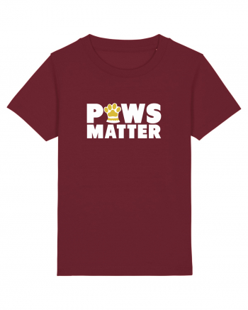 Paws Matter Burgundy