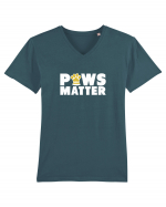 Paws Matter Tricou mânecă scurtă guler V Bărbat Presenter