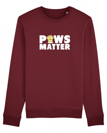 Paws Matter Burgundy