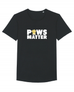 Paws Matter Tricou mânecă scurtă guler larg Bărbat Skater