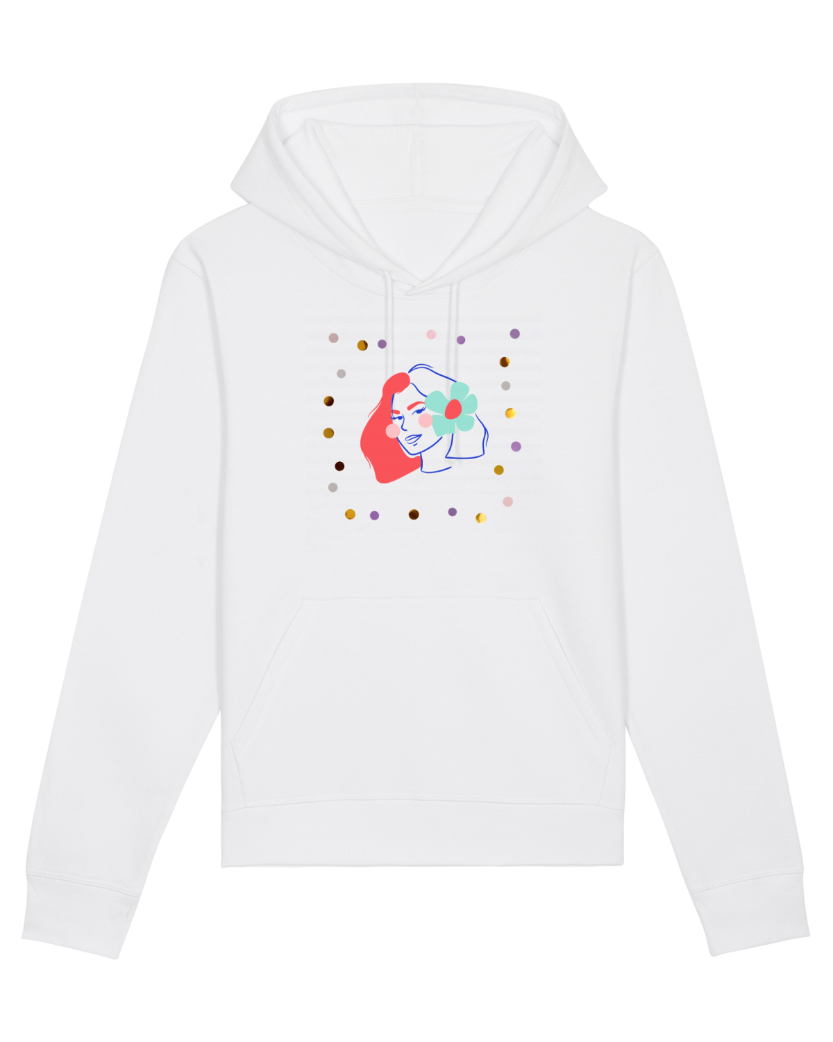 Hanorac Unisex Drummer White
