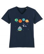 Space Tricou mânecă scurtă guler V Bărbat Presenter