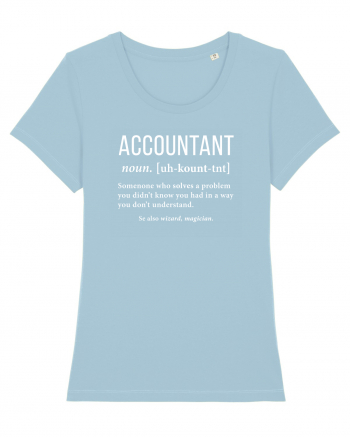 Accountant Sky Blue