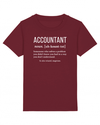 Accountant Burgundy