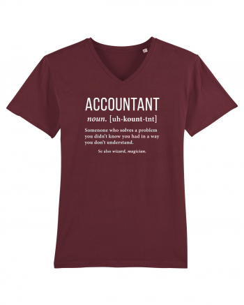Accountant Burgundy