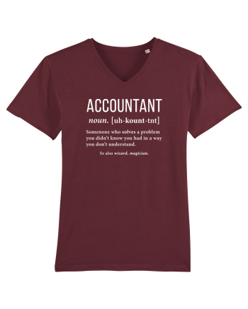 Accountant Burgundy