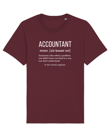 Accountant Burgundy
