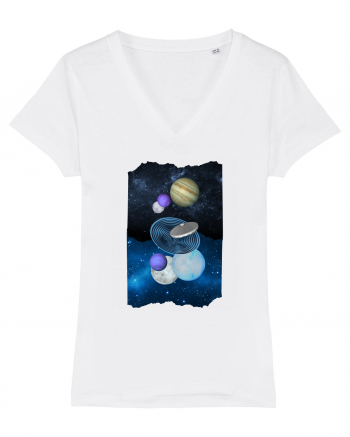 Galaxie si UFO White