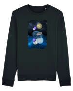 Galaxie si UFO Bluză mânecă lungă Unisex Rise