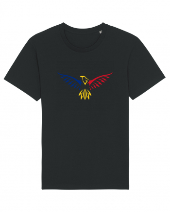 Vultur Tricolor Tricou mânecă scurtă Unisex Rocker