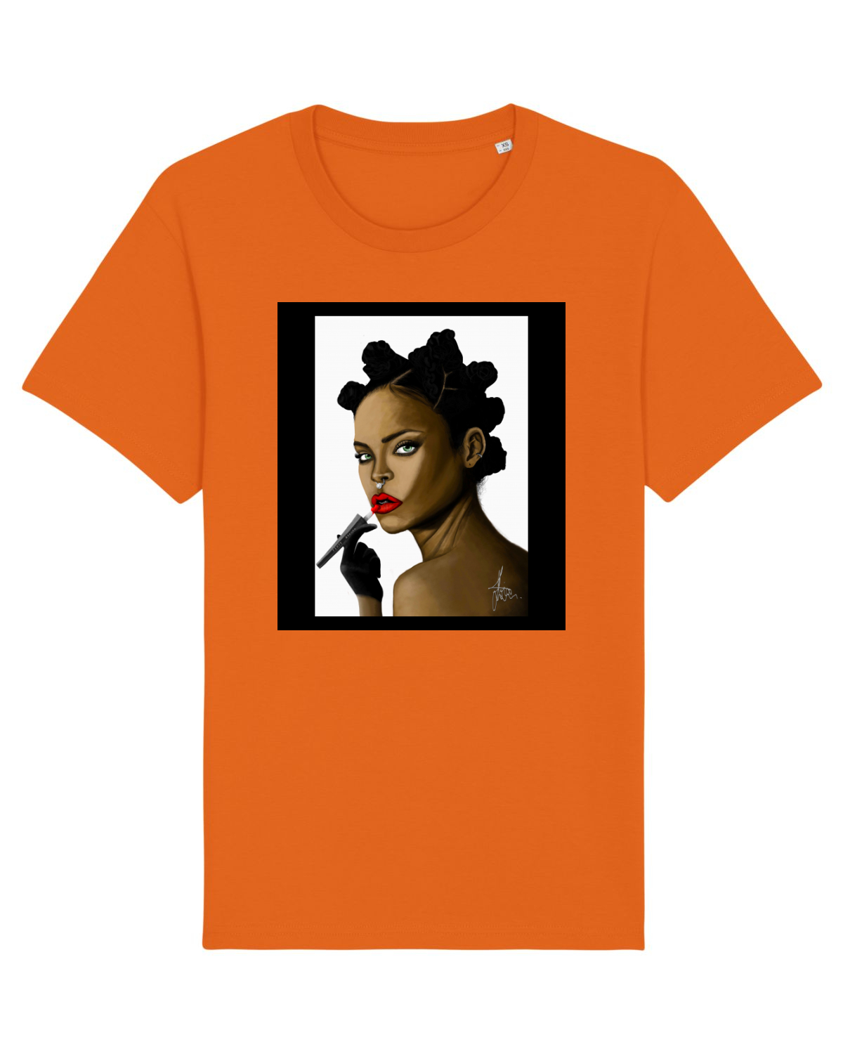 Tricou mânecă scurtă Unisex Rocker Bright Orange