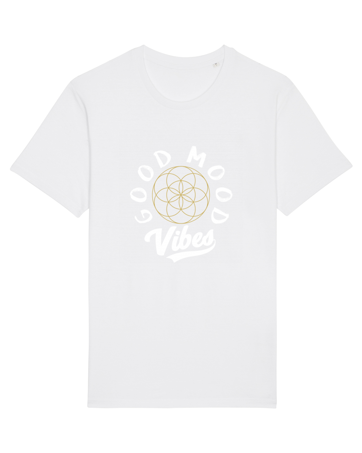 Tricou mânecă scurtă Unisex Rocker White