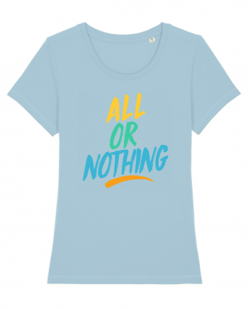 All or Nothing Sky Blue