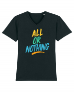 All or Nothing Tricou mânecă scurtă guler V Bărbat Presenter