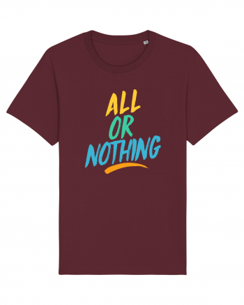 All or Nothing Burgundy