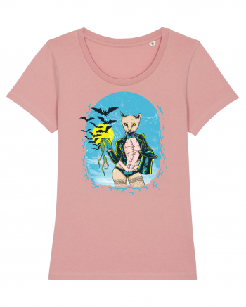 Retro Cat Woman Canyon Pink