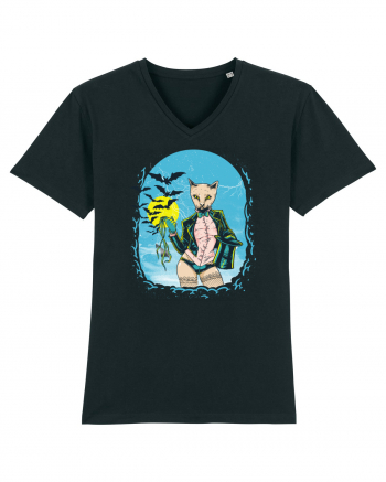 Retro Cat Woman Black