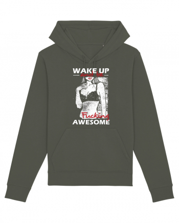 Wake Up And Be F**king Awesome Khaki