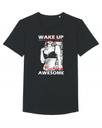 Wake Up And Be F**king Awesome Tricou mânecă scurtă guler larg Bărbat Skater