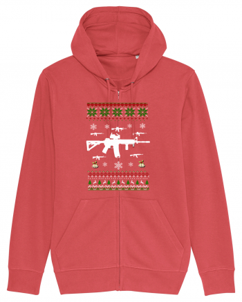 Ugly christmas sweater Carmine Red