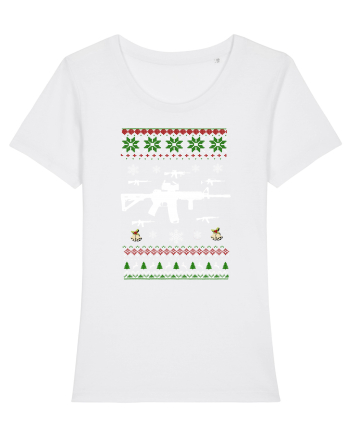 Ugly christmas sweater White