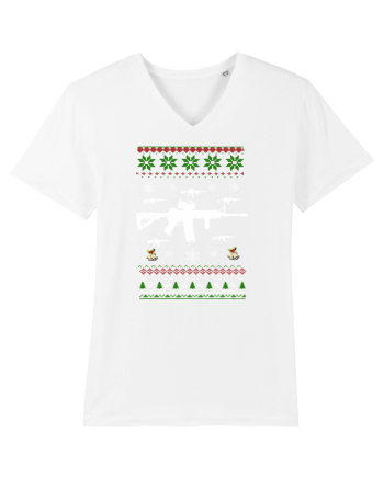 Ugly christmas sweater White