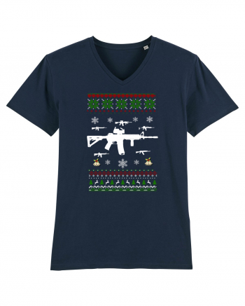 Ugly christmas sweater French Navy