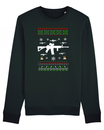 Ugly christmas sweater Black