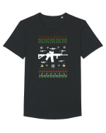 Ugly christmas sweater Tricou mânecă scurtă guler larg Bărbat Skater