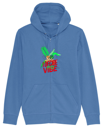 i decide my vibe Bright Blue