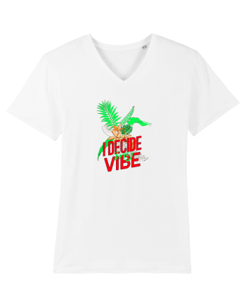 i decide my vibe White